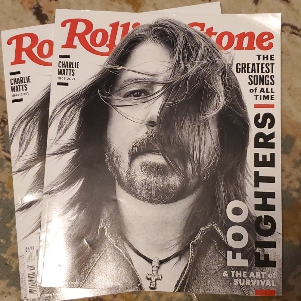 Rolling Stone Foo Fighters Grohl new version‎ of '500 Greatest Songs of All Time